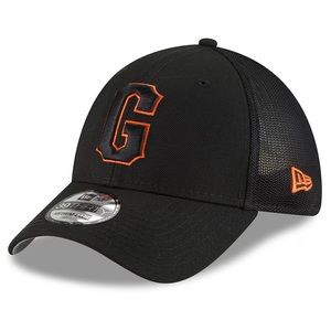 Youth San Francisco Giants New Era Black 2023 Batting Practice 39THIRTY Flex Hat